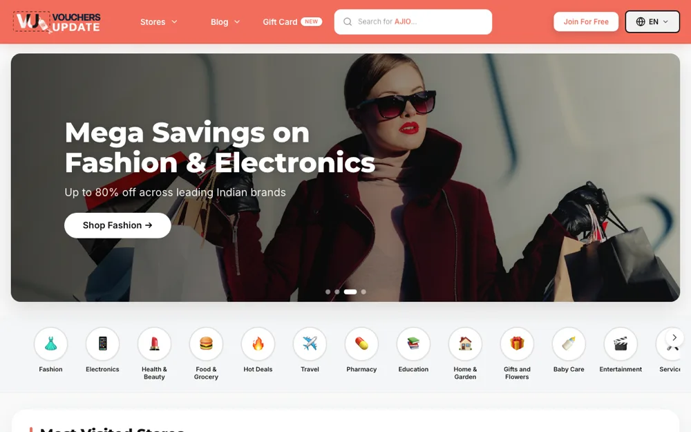 VouchersUpdate — live product preview